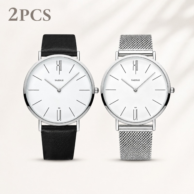 Jewelry Watches Luxury - YAZOLE paar horloge 2 stuks mode