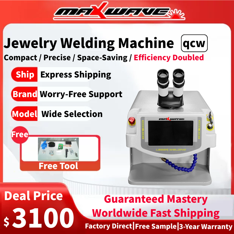 Jewelry Repair & Watches Photos - QCW Pulslaserlasser 60W-200W, slijpvrije juweliersreparatiemachine voor
