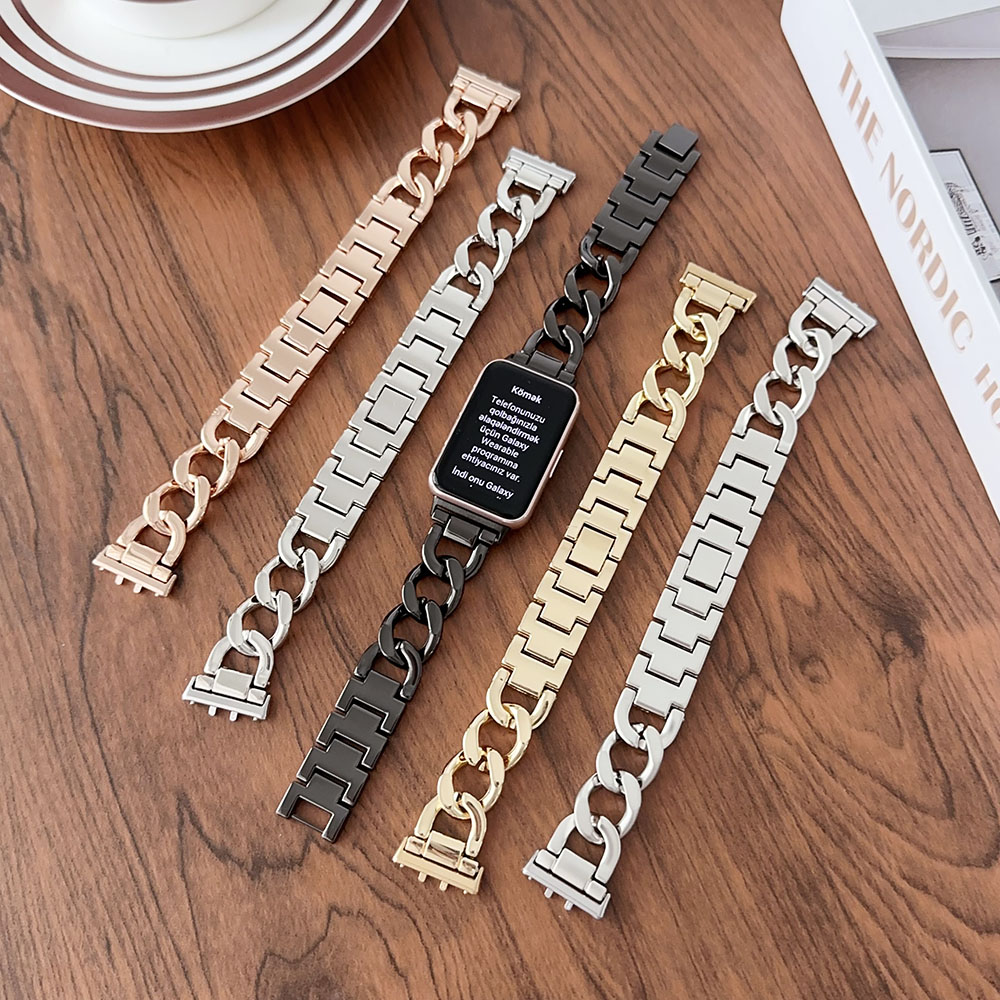 Jewelry Type Watches - Metalen Vervangende Ketting Armband Voor Galaxy