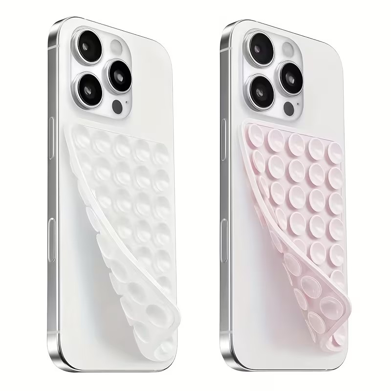 Watches & Jewelry Tsukiu - 2-pack siliconen telefoonhouder met zuignap –