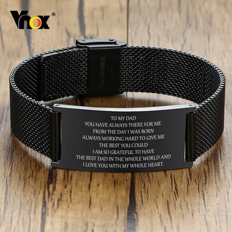 Jewelry Type Watches - Vnox 20 mm TO MY DAD