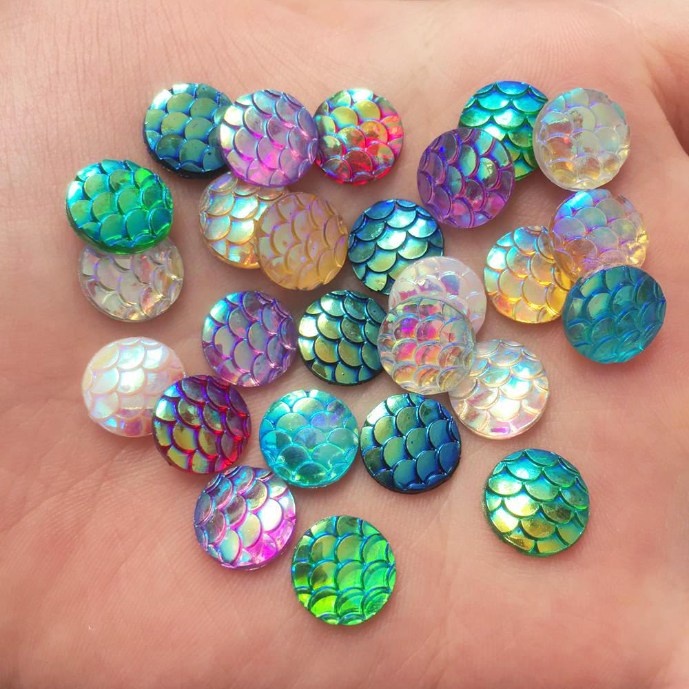 Paradise Jewelry & Watches Llc Miami - Glanzend 100 Stuks AB Hars 10mm