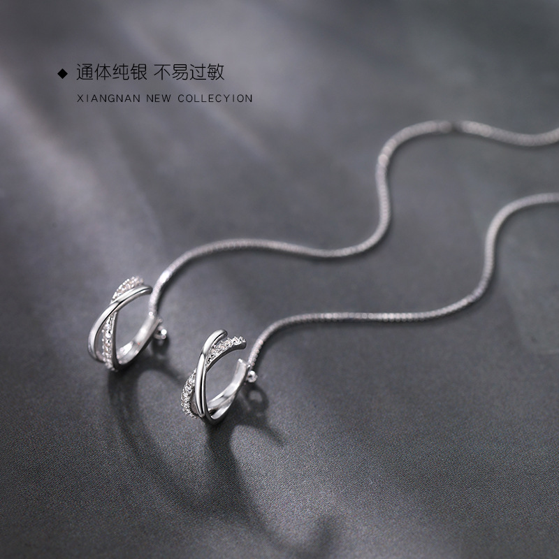 Echte 925 Sterling Zilveren Du - Ear Cuff No Piercing recensie en prijs