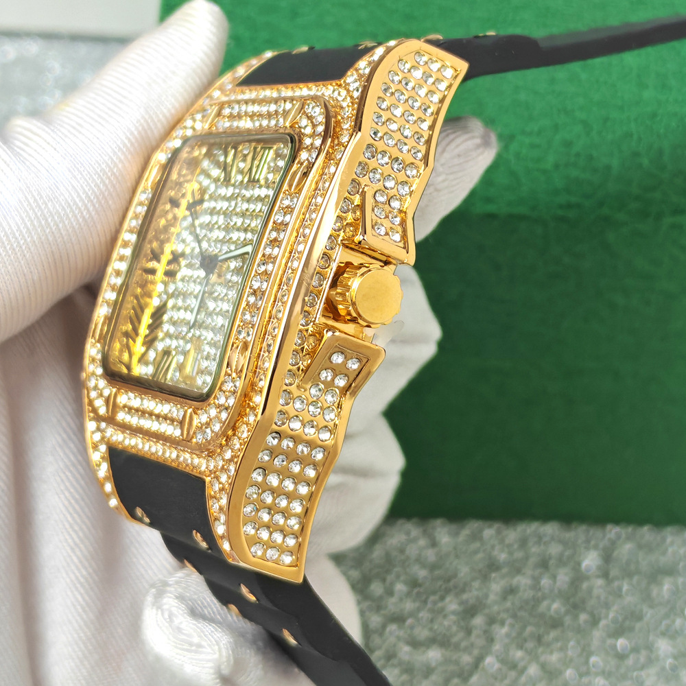 Hip Hop Iced Out Bling Vierkan - Jewelry Watches Luxury recensie en prijs