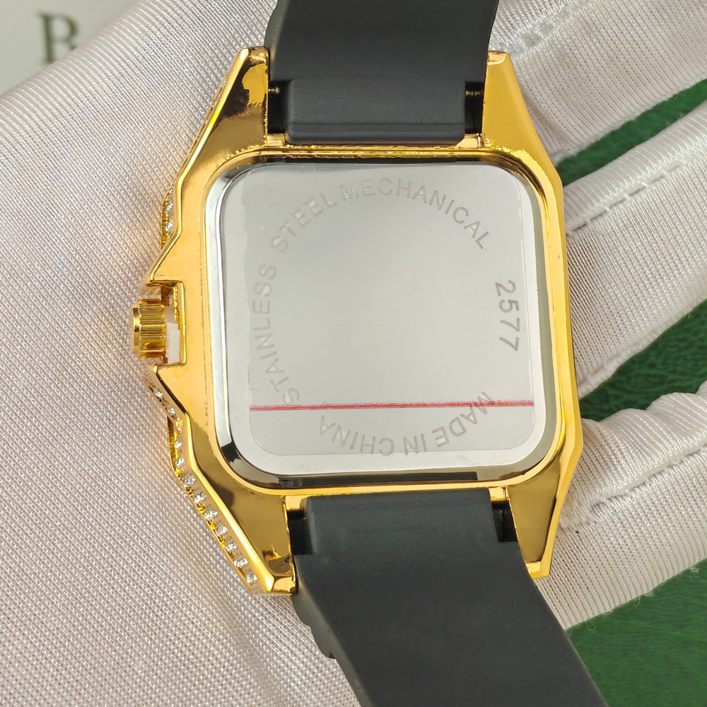 Hip Hop Iced Out Bling Vierkan - Jewelry Watches Luxury recensie en prijs