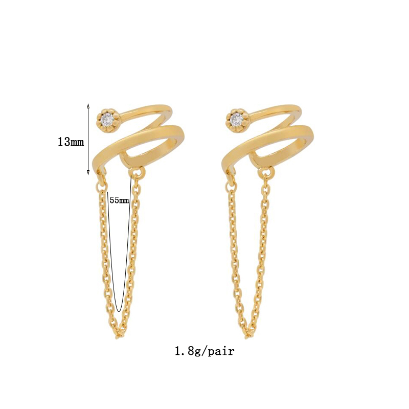 KEYOUNUO Gold Filled Zilver Kl - Ear Cuff No Piercing recensie en prijs