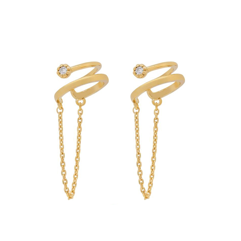KEYOUNUO Gold Filled Zilver Kl - Ear Cuff No Piercing recensie en prijs
