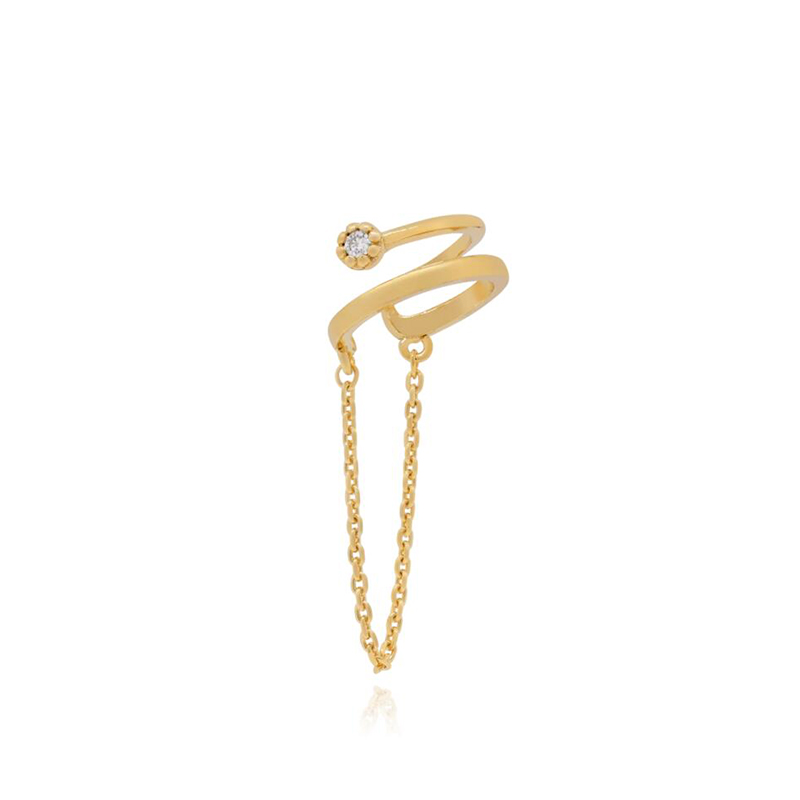 KEYOUNUO Gold Filled Zilver Kl - Ear Cuff No Piercing recensie en prijs