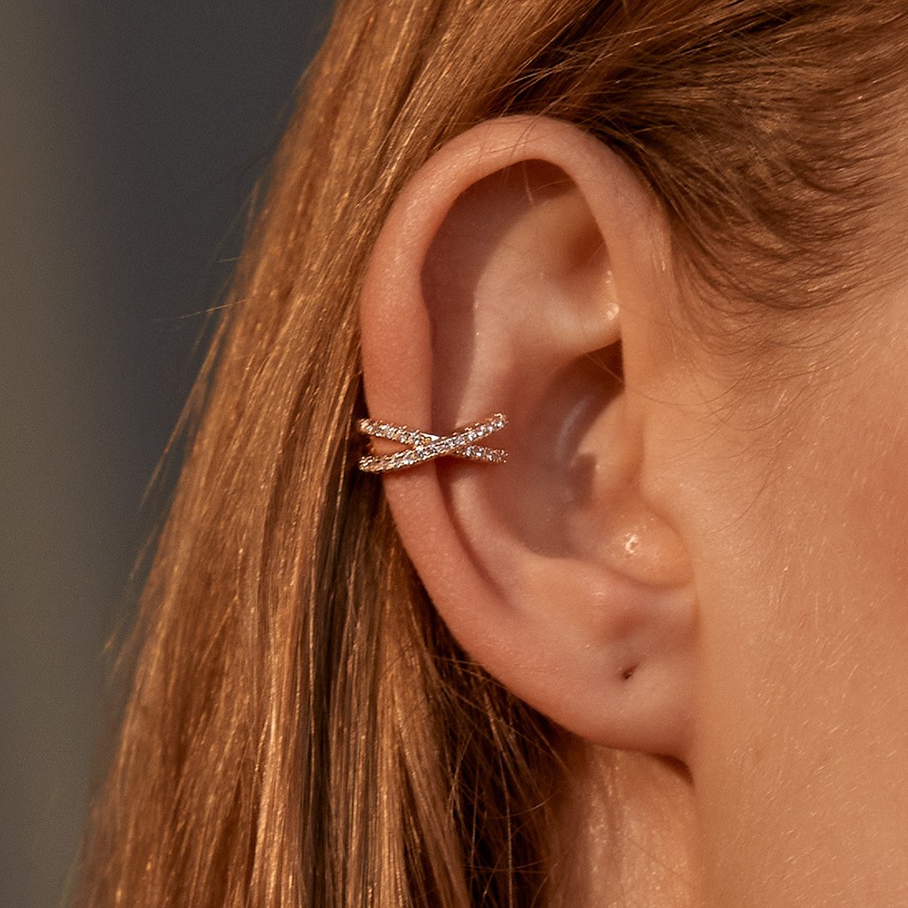 Koreaanse Kristallen Oor Clip  - Ear Cuff No Piercing recensie en prijs