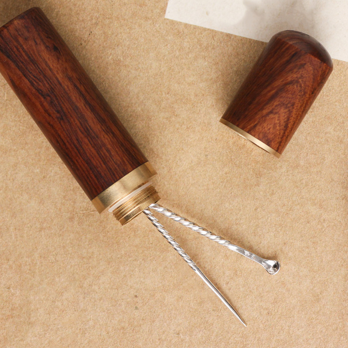2 stuks houten naaldenopbergdo - Jewelry And Watches Box recensie en prijs