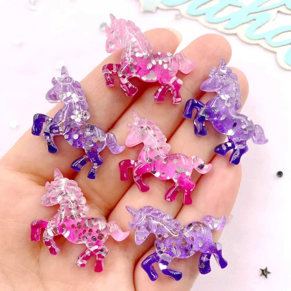 6 STKS Kleurrijke Hars Glitter - Paradise Jewelry & Watches Llc Miami recensie en prijs