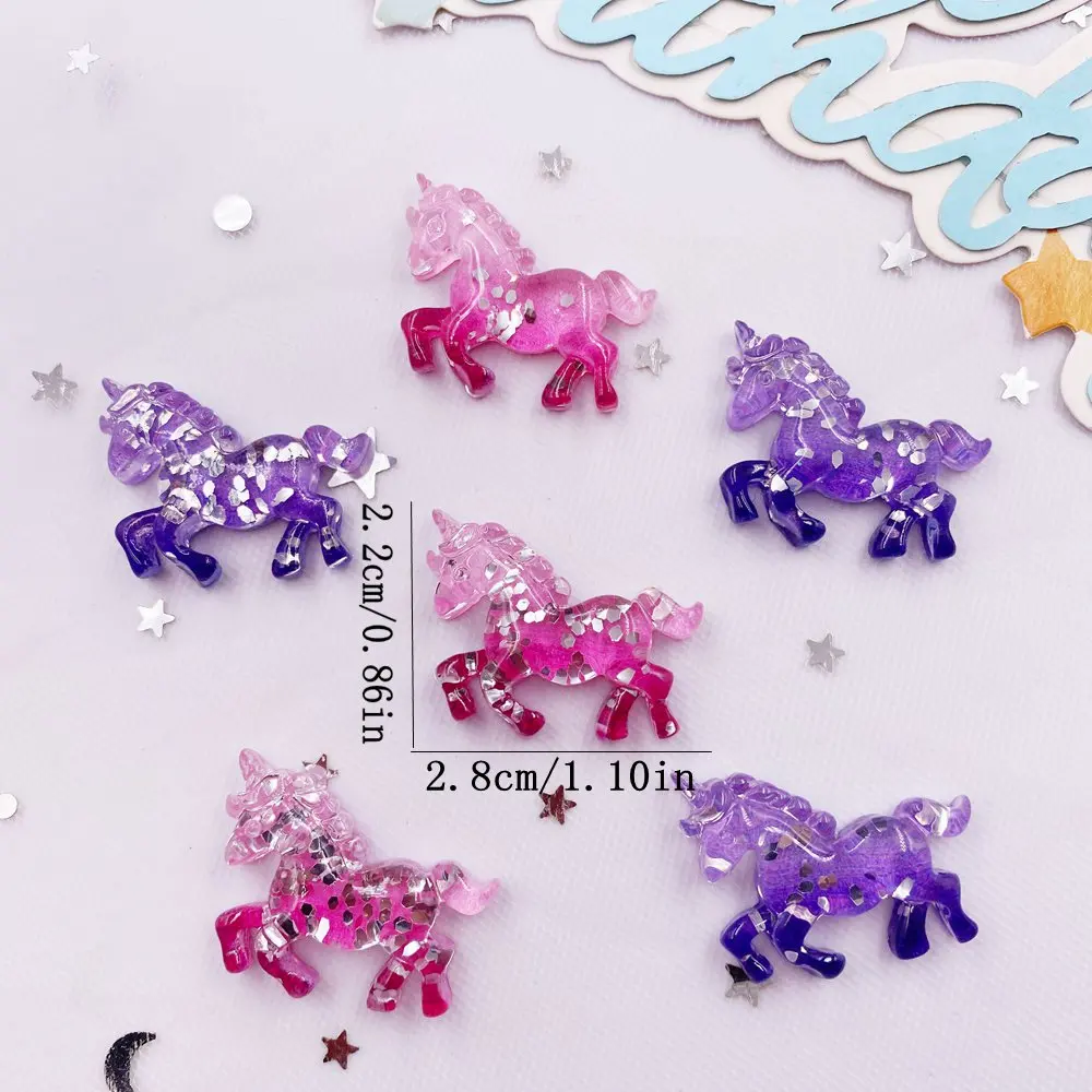 6 STKS Kleurrijke Hars Glitter - Paradise Jewelry & Watches Llc Miami recensie en prijs