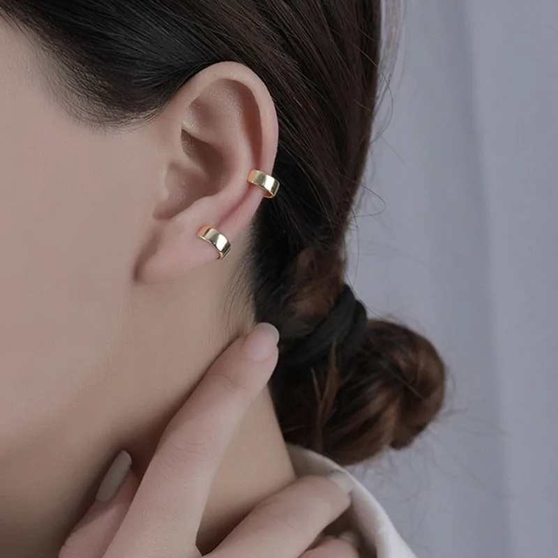 925 Sterling Zilver Brede Glad - Ear Cuff No Piercing recensie en prijs