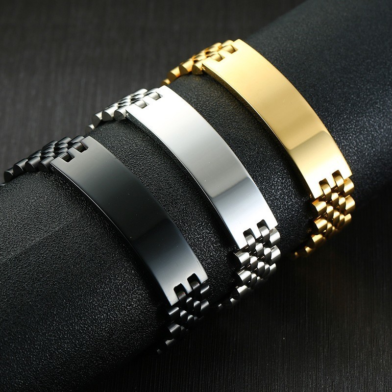 Vnox Mens 15 Mm Breed Id Tag A - Jewelry Type Watches recensie en prijs