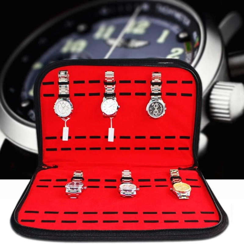 20 slots horloge-opbergtas Han - Jewelry And Watches Box recensie en prijs