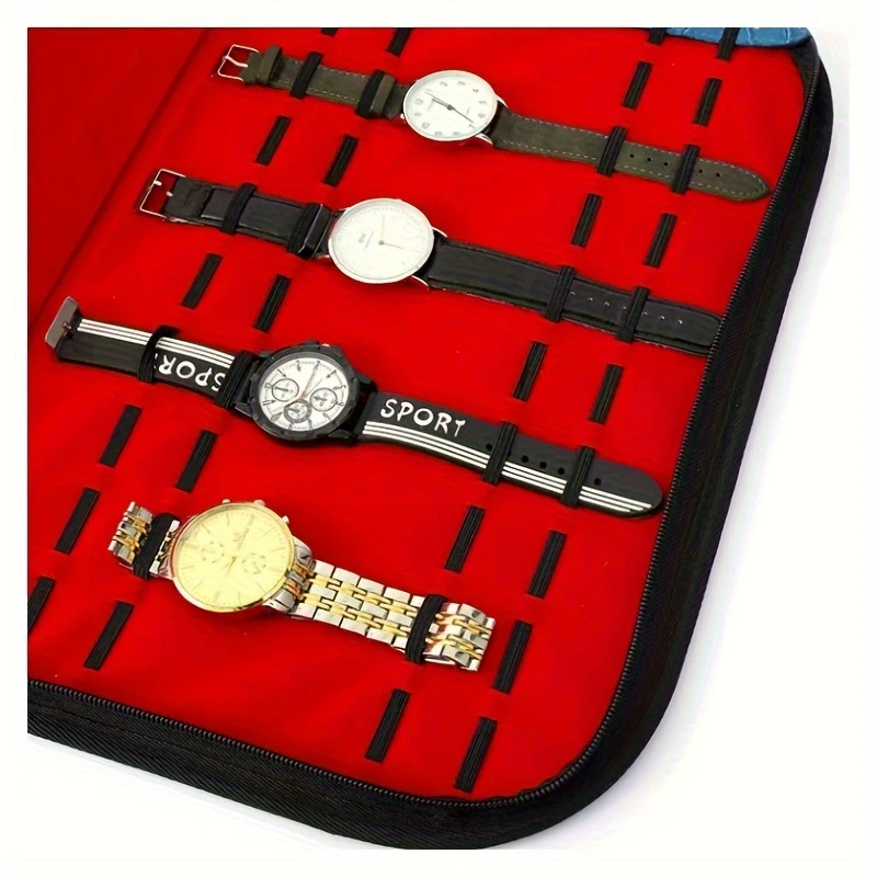 20 slots horloge-opbergtas Han - Jewelry And Watches Box recensie en prijs