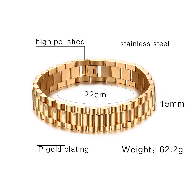 Gent President Armband Roestvr - Jewelry Type Watches recensie en prijs