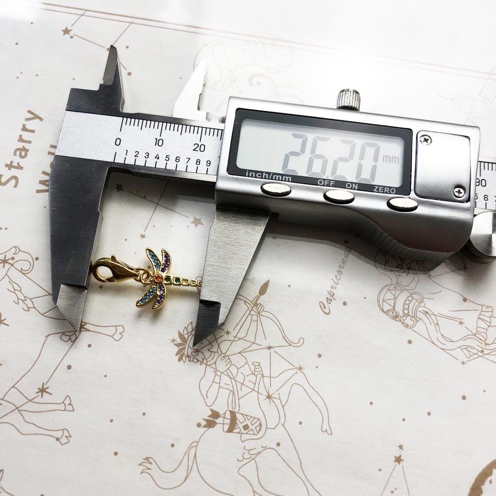 Dragonfly Charm Hanger Herfst  - Paradise Jewelry & Watches Llc Miami recensie en prijs